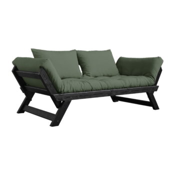 Rozkladacia pohovka so zeleným poťahom Karup Design Bebop Black/Olive Green - Image 11