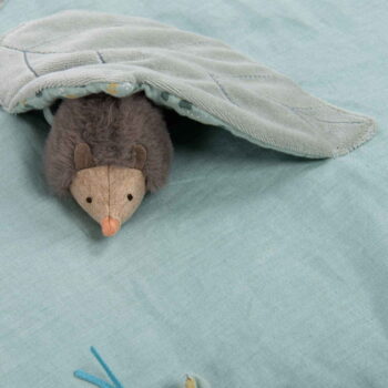 Svetlozelená detská hracia podložka Trois Petits Lapins – Moulin Roty - Image 6