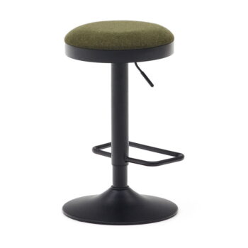 Tmavozelené barové stoličky v súprave 2 ks 58 cm Zaib – Kave Home – Obrázok 4