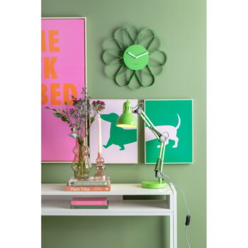 Svetlozelená stolová lampa s kovovým tienidlom (výška 52 cm) Funky Hobby – Leitmotiv - Image 2
