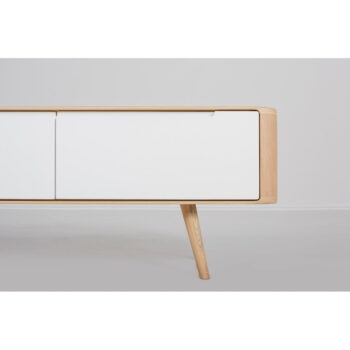 Televízny stolík z dubového dreva Gazzda Ena, 225 × 42 × 45 cm - Image 11