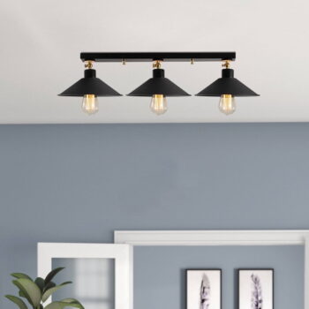 Čierne závesné svietidlo Berceste – Opviq lights - Image 2