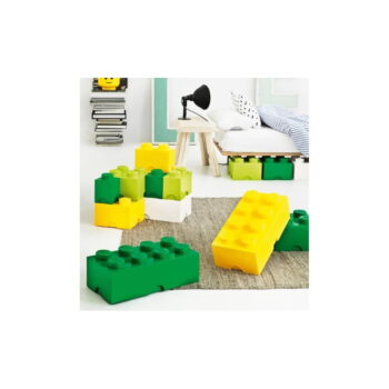 Svetložltý úložný box LEGO® – Obrázok 2
