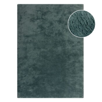 Syntetická kožušina v petrolejovej farbe 200x290 cm Faroe Wool Look Fur – Flair Rugs