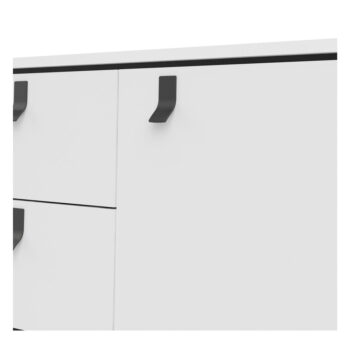 Biela komoda Tvilum Ry, 150 x 72 cm - Image 10