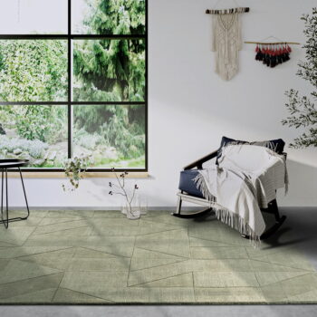 Zelený ručne tkaný vlnený koberec 160x230 cm Ursule – Villeroy&Boch - Image 3