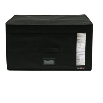 Vákuový/vystužený látkový úložný box na oblečenie 42x42x25 cm Trunks Infinity – Compactor
