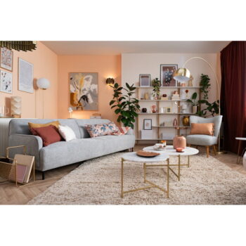 Krémovobiely koberec Think Rugs Vista Cream, 60 x 220 cm - Image 7