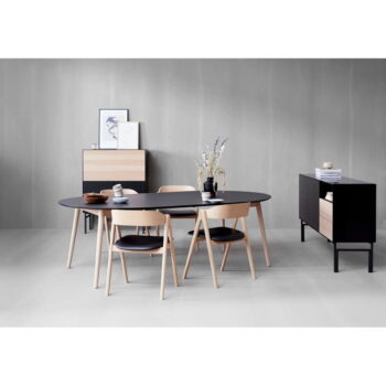 Okrúhly rozkladací jedálenský stôl ø 135 cm Meza – Hammel Furniture - Image 6