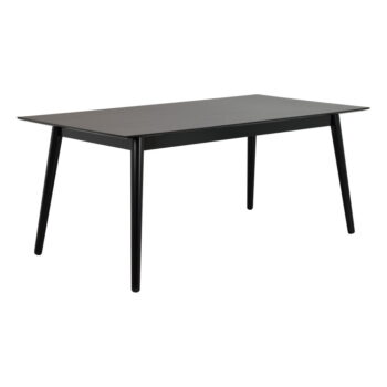 Čierny jedálenský stôl Rowico Lotta, 180 x 90 cm - Image 2