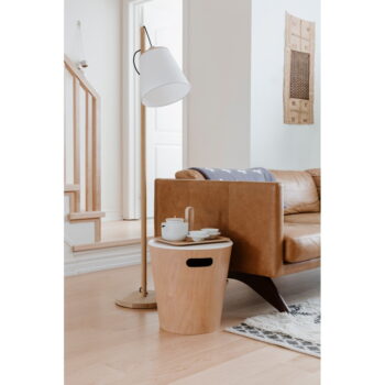 Okrúhly odkladací stolík ø 40 cm Woodrow - Umbra - Image 4