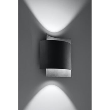 Čierne nástenné svietidlo Nice Lamps Forgmi - Image 3