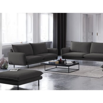 Tmavosivá pohovka Cosmopolitan Design Vienna, 200 cm - Image 4