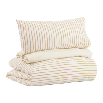 Set béžových detských obliečok a plachty z organickej bavlny Kave Home Ghia, 60 x 120 cm - Image 3