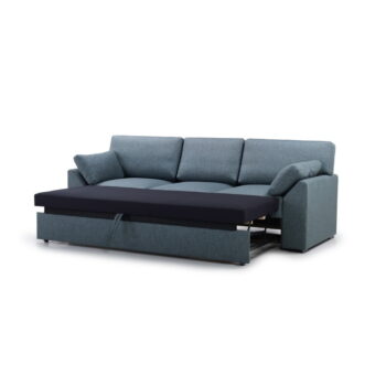 Modrá rozkladacia pohovka 233 cm Janson – Scandic - Image 3
