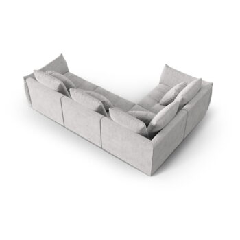Svetlosivá rohová pohovka (ľavý roh/do L) Bloom – Micadoni Home – Obrázok 4