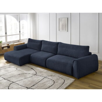 Tmavomodrá rohová pohovka Aden – Bobochic Paris - Image 3