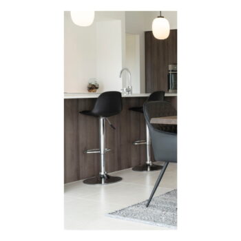 Čierne otočné barové stoličky v súprave 2 ks 82 cm Trondheim – House Nordic – Obrázok 5
