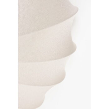 Krémové stropné svietidlo s textilným tienidlom ø 60 cm Shem – White Label – Obrázok 5