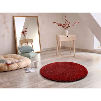 Červený koberec Universal Aqua Liso, ø 80 cm - Image 2