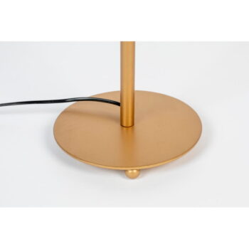 Stolová lampa v zlatej farbe White Label Lena – Obrázok 3