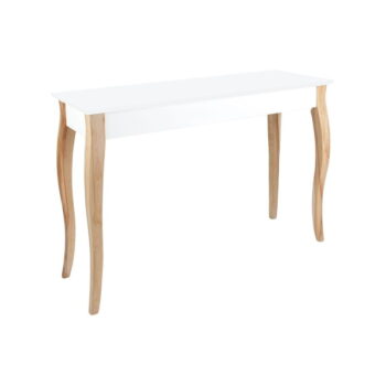 Odkladací konzolový stolík Dressing Table 105 cm, biely - Image 2