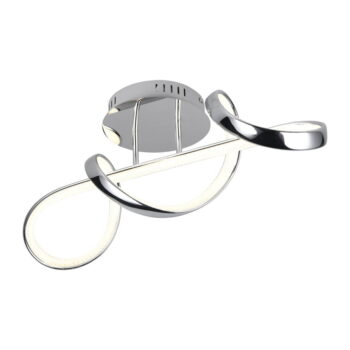 LED stropné svietidlo v striebornej farbe 22x60 cm Padua - Trio