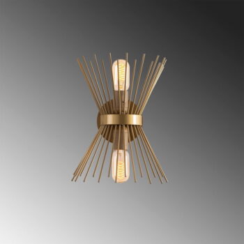 Nástenné svietidlo v zlatej farbe Kirpi – Opviq lights - Image 5