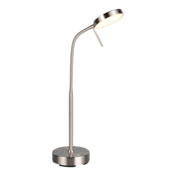 LED stolová lampa v striebornej farbe (výška 45 cm) Moreno – Trio – Obrázok 3