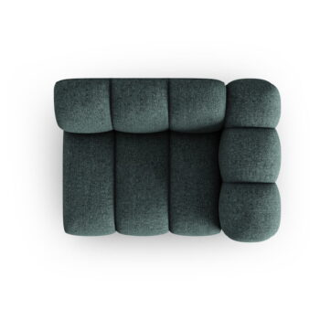 Tyrkysovomodrý modul pohovky (pravý roh) Lupine – Micadoni Home - Image 3