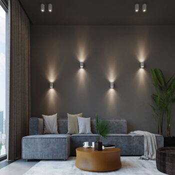 Betónové nástenné svietidlo Nice Lamps Roda - Image 11