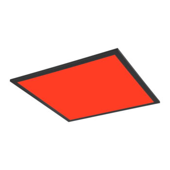 Čierne LED stropné svietidlo 44.5x44.5 cm Beta – Trio - Image 2