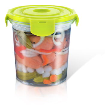 Nakladacia dóza s vekom Orion Green, 1,8 l – Obrázok 2
