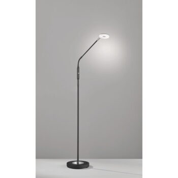 Čierna LED stmievateľná stojacia lampa (výška 150 cm) Dent – ​​Fischer & Honsel - Image 2
