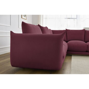 Vínová rohová pohovka Ernest – Bobochic Paris - Image 3