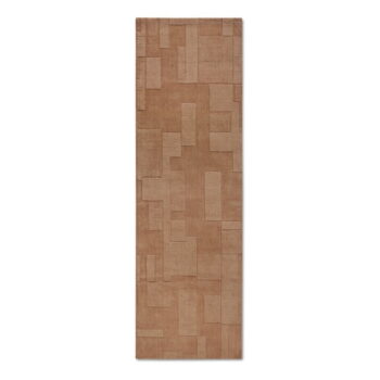 Hnedý ručne tkaný vlnený behúň 80x250 cm Wilhelmine – Villeroy&Boch - Image 8