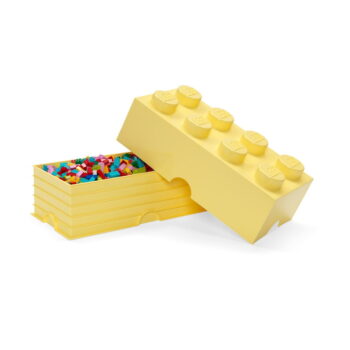 Svetložltý úložný box LEGO® – Obrázok 3