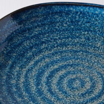 Modrý keramický tanier Mij Indigo, ø 23 cm - Image 5