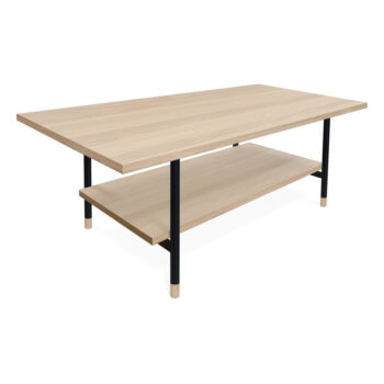 Konferenčný stolík s doskou v dubovom dekore v prírodnej farbe 60x120 cm Jugend - Woodman - Image 2