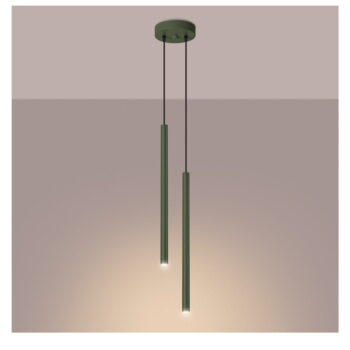 Zelené závesné svietidlo ø 15 cm Fideus – Nice Lamps - Image 2
