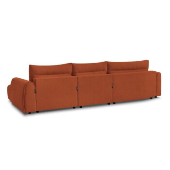 Oranžová rohová pohovka Aden – Bobochic Paris - Image 10