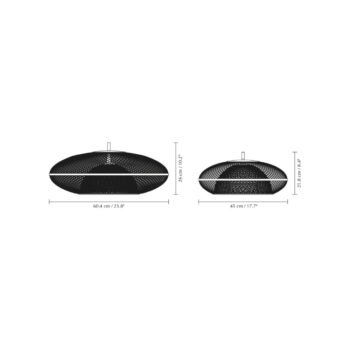 Tienidlo v zlatej farbe ø 60 cm Faraday – UMAGE – Obrázok 5