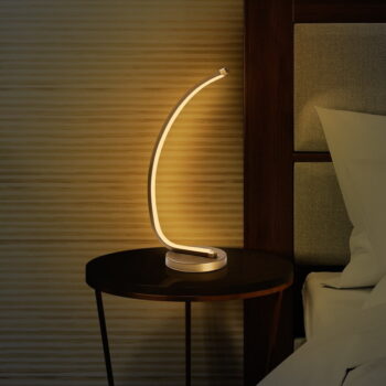 LED stolová lampa v zlatej farbe (výška  43 cm) Bevel – Opviq lights - Image 10