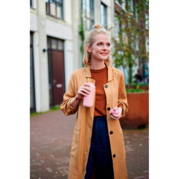 Tmavomodrá fľaša z nehrdzavejúcej ocele 350 ml Nordic denim – Mepal - Image 4