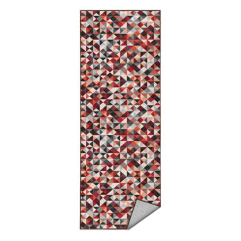 Červeno-sivý prateľný behúň 80x200 cm Ignite – Mila Home