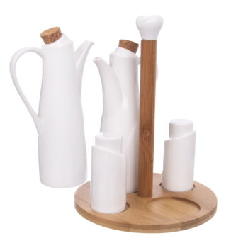 Porcelánová dochucovacia súprava Whiteline - Orion - Image 2