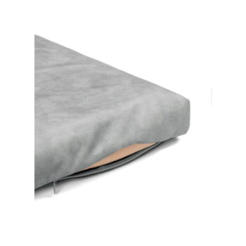 Svetlosivý matrac pre psa z Eko kože 50x60 cm SoftPET Eco M – Rexproduct - Image 4
