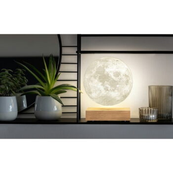 LED stolová lampa v prírodnej farbe (výška  14 cm) Moon – Gingko – Obrázok 5