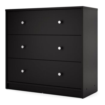 Čierna komoda Tvilum May, 72 x 68 cm - Image 3