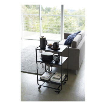 Kovový servírovací stolík 38x49.5 cm Tower – YAMAZAKI - Image 5